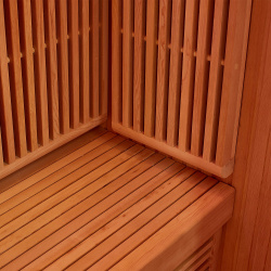 Инфракрасная сауна Mexda WS-1602SR красный кедр 900*1000*1900